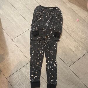 Little Sleepies Black Starry Night Pajama Set